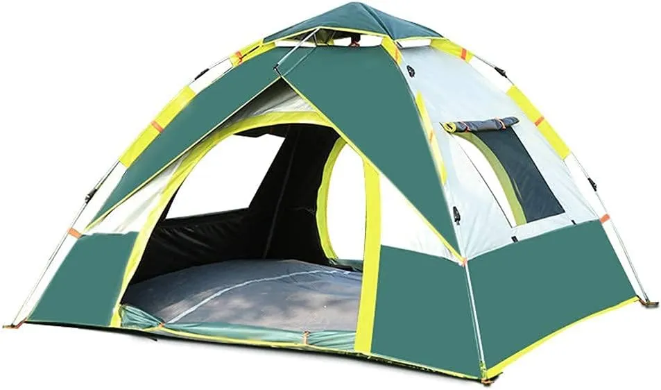 NIEH Tent Family Outdoor Camping Beach Camping Automatic Quick Opening Dome Automatic Waterproof with Moisture-Proof Pads