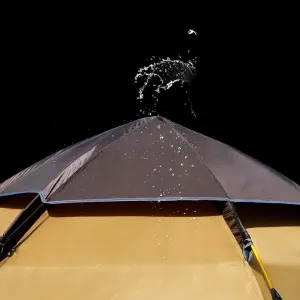 NIEH Tent Windproof Waterproof Camping Tent Automatic Opening Hexangular Hydraulic Tent - Ultra Large Waterproof Dome Tent- UV Protected Family Camping Tents Outdoor Camping Supplies Easy Large Capac
