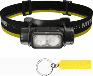 Nitecore NU50 1400 Lumen Lightweight Headlamp 4000mAh Battery USB-C Rechargeable Headlight Tag