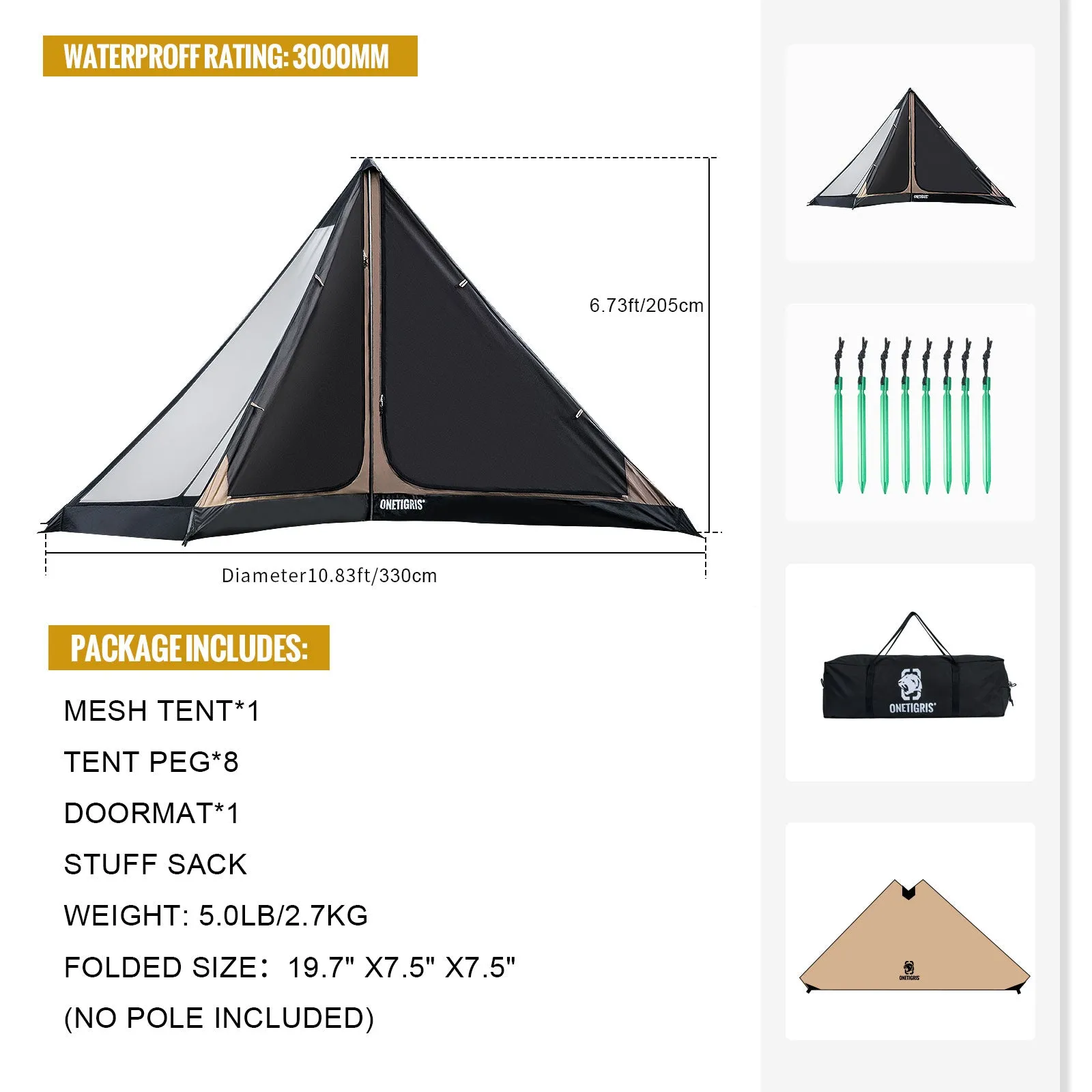 Northgaze Mesh Inner tent