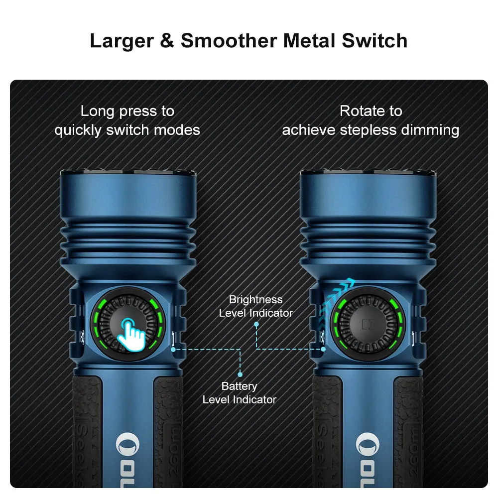 Olight Seeker 4 Pro High Power Flashlight