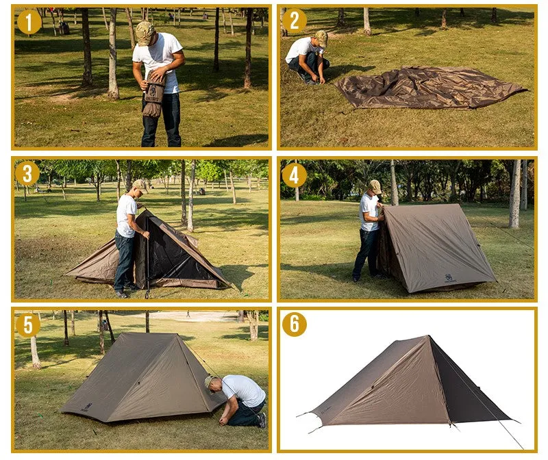 OneTigris Tangram UL Double 2 person tent