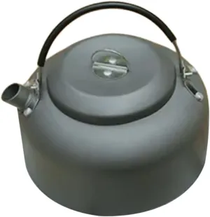 Outdoor Camping Kettle Portable Aluminum Alloy Teapot for Boiling Water Making Tea Lightweight Durable Design for Gas Stove Induction Cooker Use