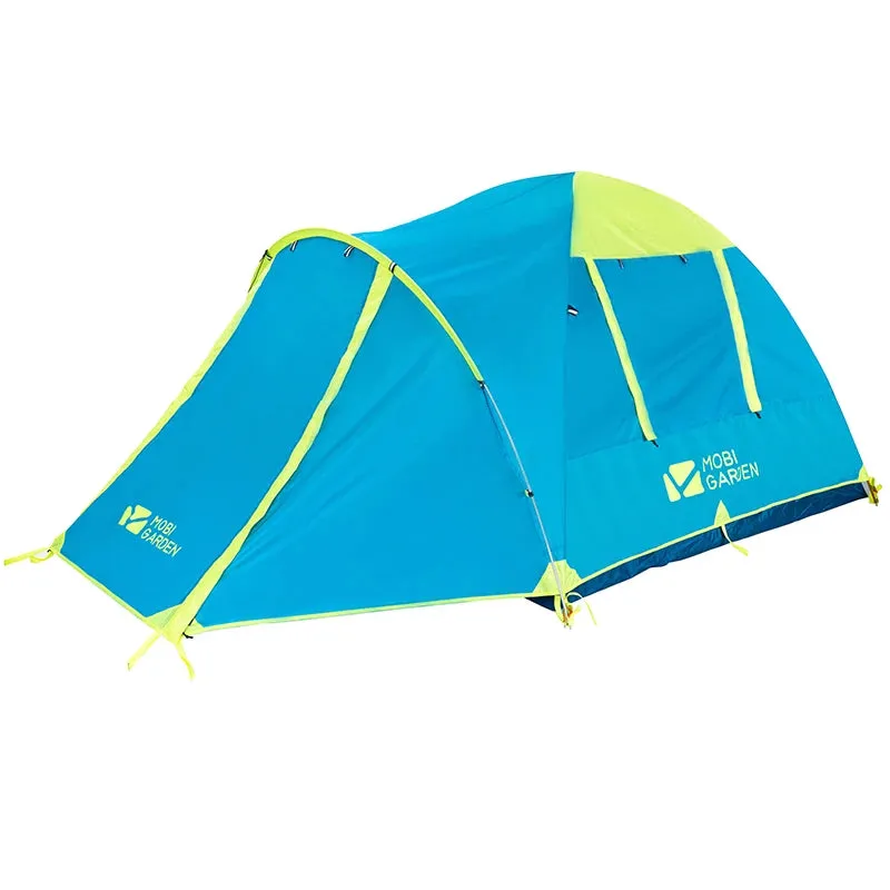 Outdoor Camping Mountaineering Windproof Rainproof Double Layer Tent: Cold Mountain 3AIR Lobby Version