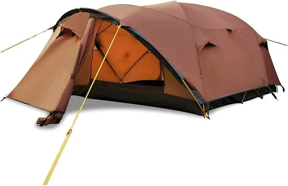 Outdoor Camping Tent Large Tent for 4 Person Waterproof Family Tent 4 Season for Outdoor Camping Easy Set Up All Weather Tent
