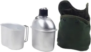 Outdoor Cookware Set with Foldable Handle for Fishing Barbecue