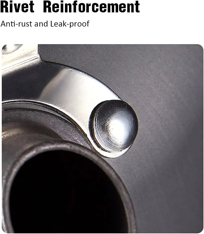Outdoor Kettle 0.8L/1.4L Outdoor Lightweight Aluminum Teapot Kettle Coffee Pot for Camping Hiking Backpacking (0.8L)