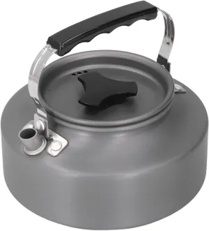 Outdoor Kettle 1.1L | Heat Protection & Oxidation Protected | Portable Tea Coffee Pot for Camping/Picnic/Hiking | Hard Anodized Aluminum Alloy