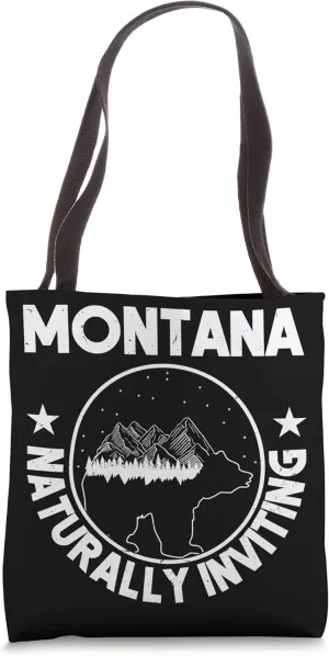 Outdoor Nature Holidays Montana Naturally Inviting Tote Bag