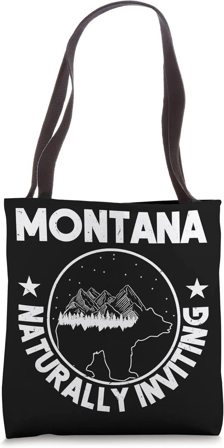 Outdoor Nature Holidays Montana Naturally Inviting Tote Bag