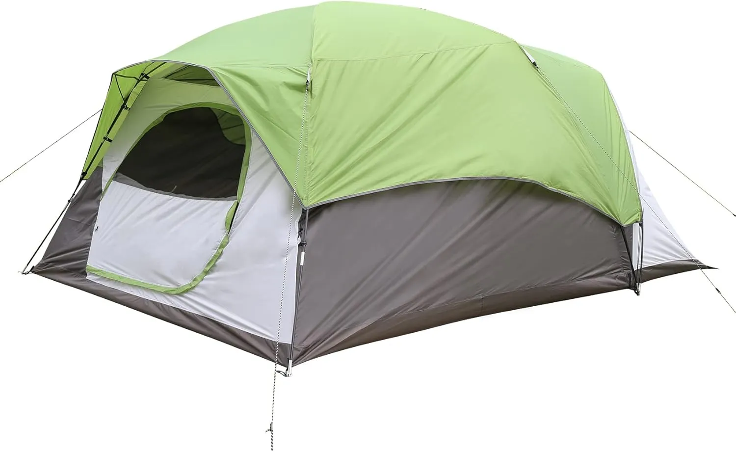 Outdoor Portable Cabin Camping Tent Double Layer for Family 5-6 Person