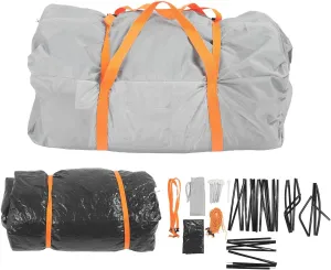 Outdoor Tent, Black Spacious Camping Tent - Double Layers, Portable Camping Tent, and Perfect for Hiking & Traveling