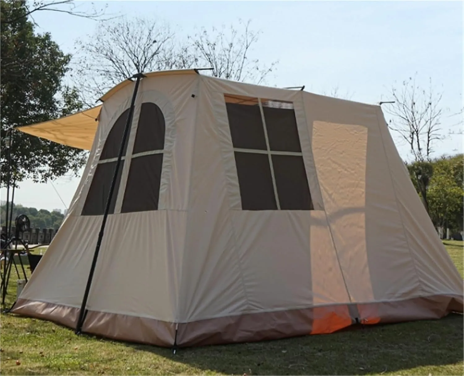 Outdoor Tent Camping Multi-Person Thick Rainproof Sunshade
