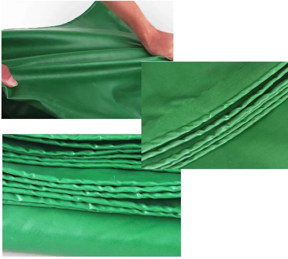 Outdoor Waterproof Heavy Duty Tarpaulin,450Gsm Shed Roof Sunscreen Protection Garden Niture Rainproof Ground Camping Tent Shelter,5X7M,5X7M