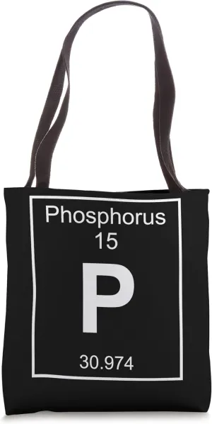 Phosphorus Element Costume Periodic Table Chemistry Fun Tote Bag