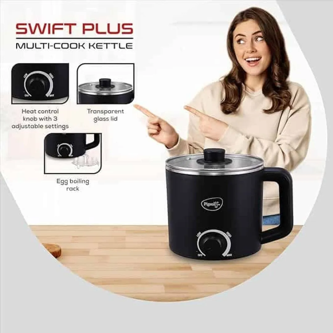 Pigeon by Stovekraft Swift Multi Cook Kettle 1.5L