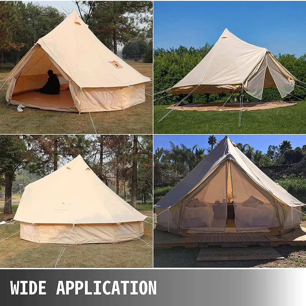 Pop Up Family Camping Tent with Instant Setup, Waterproof & UV Resistant Instant Tent Breathable 3-5 Person Cabin Huge Tent with Carry Bag for Outdoor Family Camping & Hunting