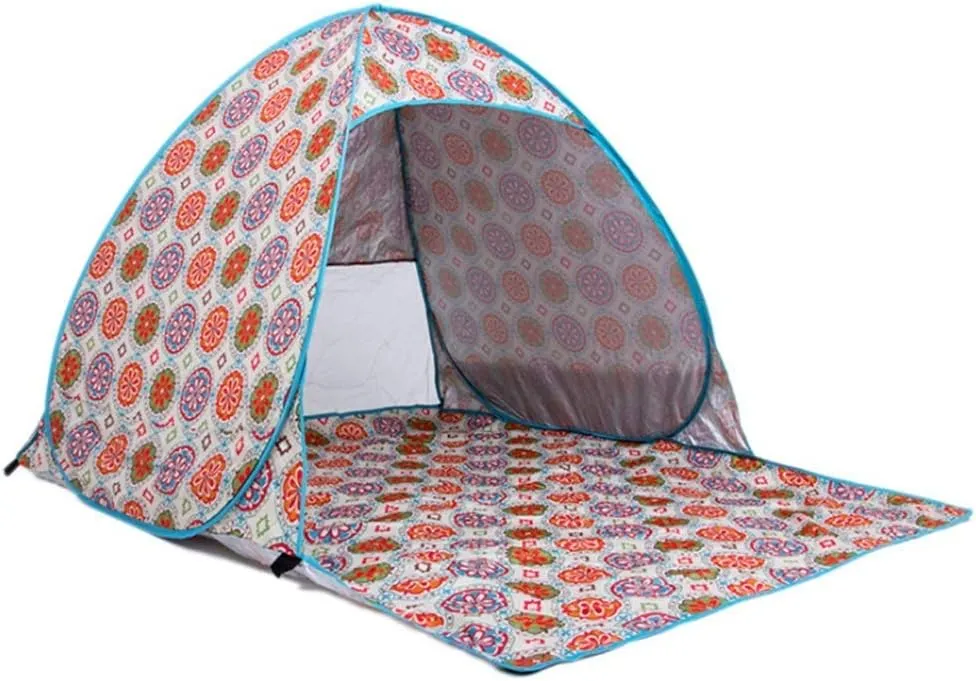 Pop Up Tent 2 3 4 Man Camping Tent Traveling Backpacking Tent Waterproof Instant Automatic Easy Set Up Holiday Tent Double Layer