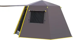 Pop Up Tent Family Camping Tent 3-4 Person Automatic Tent Waterproof Windproof Portable Cabana Tent for Camping Hiking Mountaineering