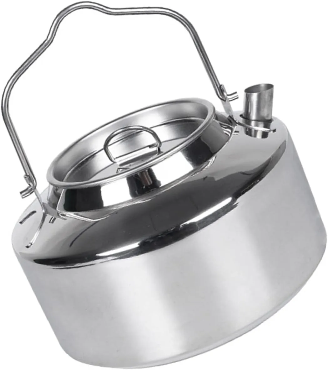 POPETPOP Camping Kettle Portable Water Pot Coffee for Outdoor Activities Sturdy and Wear-Resistant