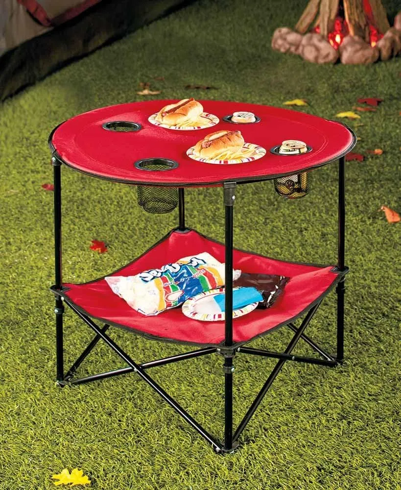 Portable Camping Side Table for Outdoor Picnic