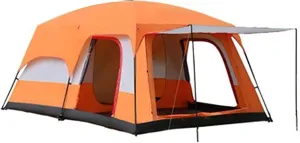 Portable Campitents Shelter Portable with Carry Bag Waterproof Hold 4-6 Persons Instant Setup Pop up Tent with Top Rainfly Doors Mesh Protection for Campihikimountaineering (Orae a