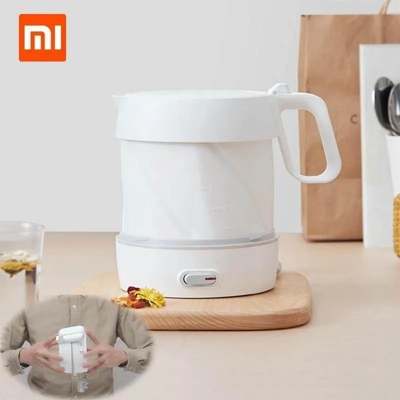 Portable Foldable Electric Kettle - Travel Boiler for Hot Water