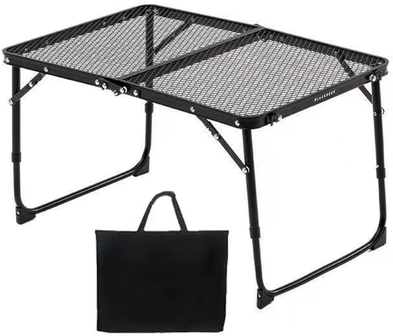 Portable Grill Table, Folding Camp Table, Outdoor Folding Table for Camping, Beach, BBQ, and RV, Lightweight & Durable