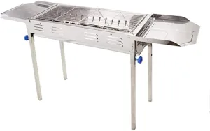 Portable Grills Outdoor Portable BBQ Grill, rotisserie Household Stove Folding Portable, for Outdoor Courtyard Picnic Camping Tailgating BBQ Kettle Camping BBQ