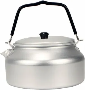 Portable Hot Water Kettle Induction Cooker Compatible Outdoor Tea Pot Aluminum Alloy Heat Resistant Handle Quick Boil