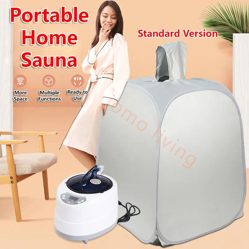Portable Sauna Steamer Personal Home Spa Steam Sauna Lose Weight Body Slimming Therapy