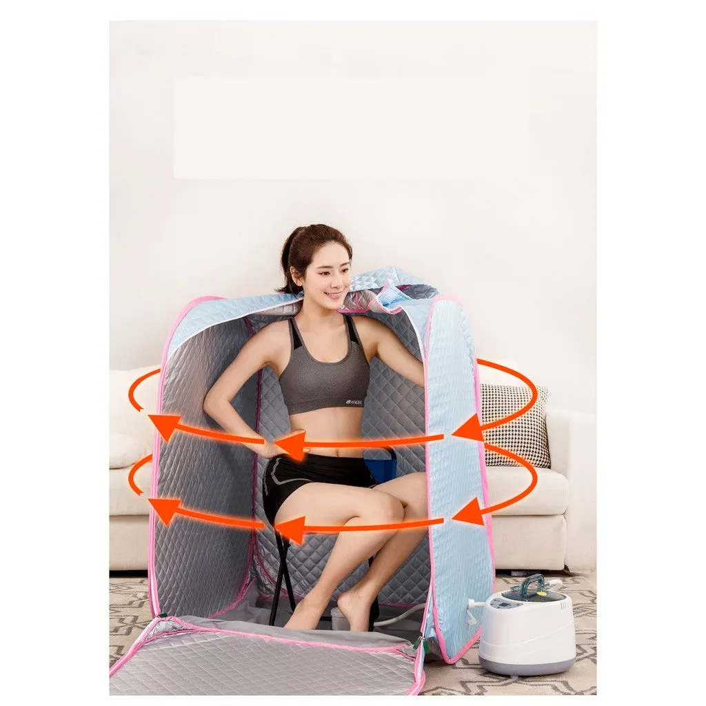 Portable Sauna Steamer Personal Home Spa Steam Sauna Lose Weight Body Slimming Therapy