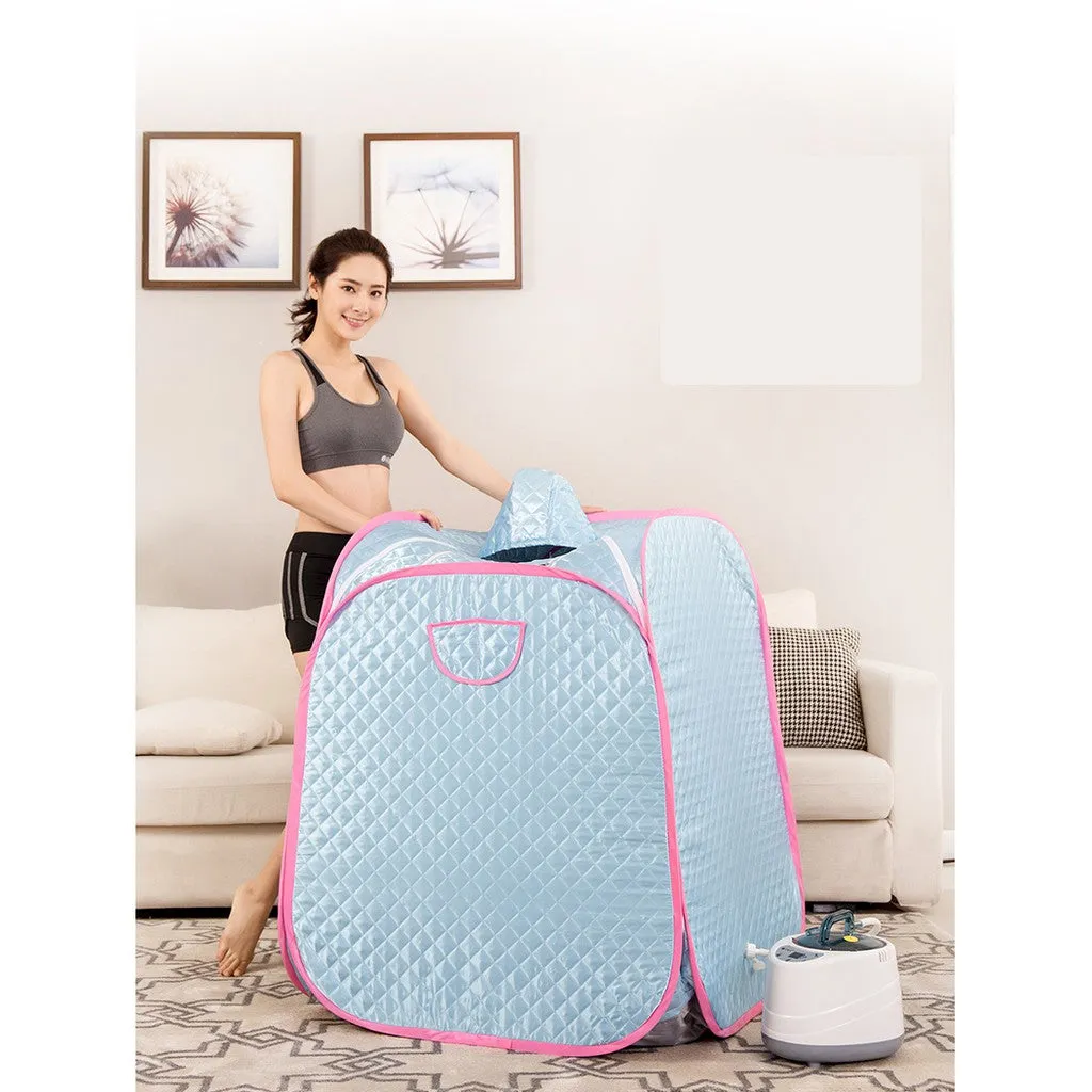 Portable Sauna Steamer Personal Home Spa Steam Sauna Lose Weight Body Slimming Therapy