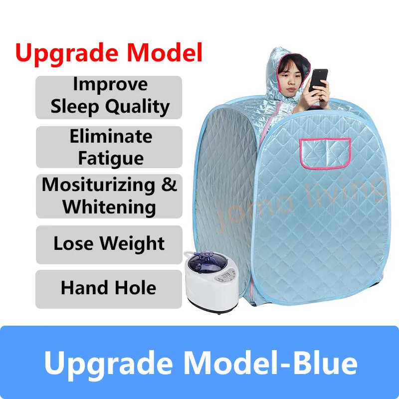 Portable Sauna Steamer Personal Home Spa Steam Sauna Lose Weight Body Slimming Therapy