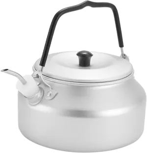 Portable Tea Kettle 0.9l Stainless Steel Camping Kettle Outdoor Stovetop Water for Hiking