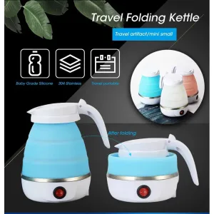 Pot Fast Ml Portable Silica Touch-sensitive Water For Teapot Kettle Water Kettle Travel Home Electric And Foldable 600 Water Heater Boiling Gel Tea And Offer-ending soon