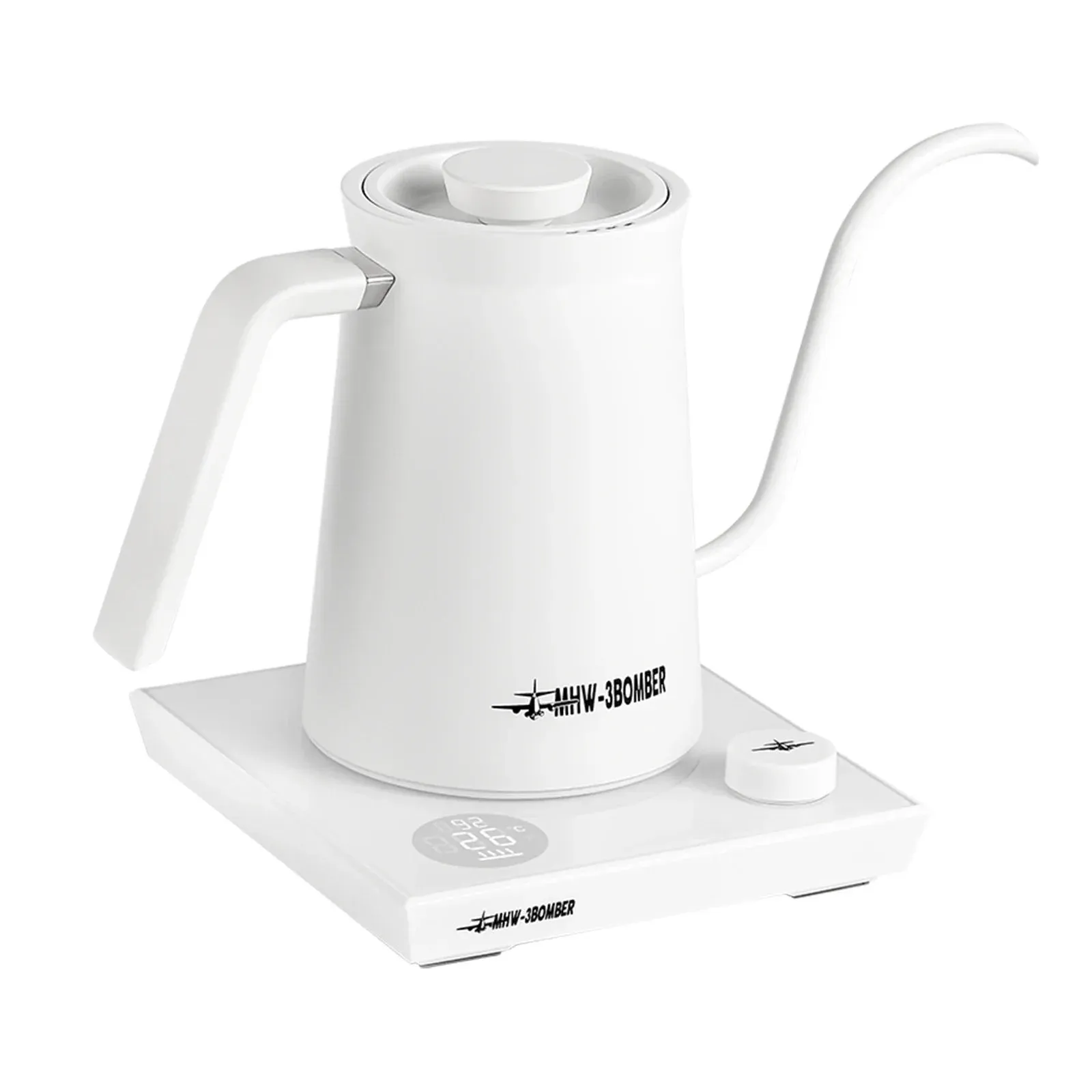 Precision Gooseneck Electric Kettle – 1200W Stainless Steel