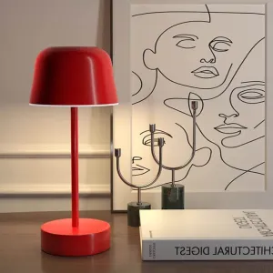 Prisma Pulse Flare – Modern Wireless LED Table Lamp with Dimmable Light