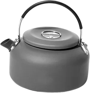 Professional Camping Cookware Kettle 1.4l for Tea Soup Boiling Outdoor