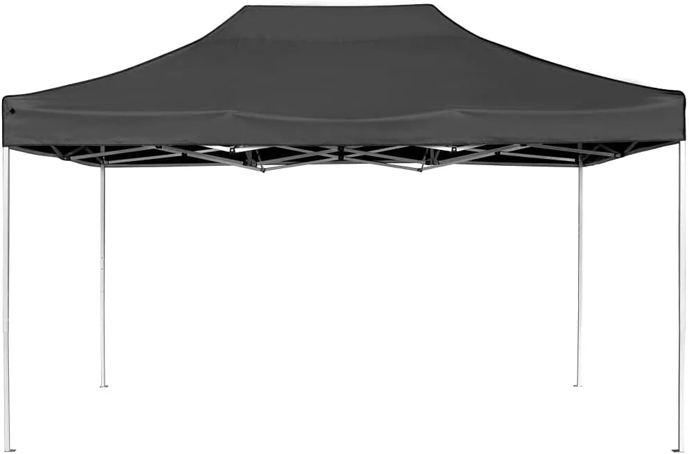 Professional Folding Party Tent, Outside Canopy Tents for Outdoor Camping Canopy Sun Room Suitable for Sporting Events Business Exhibitions Weddings Parties Aluminum 14.8'x9.8' Anthracite