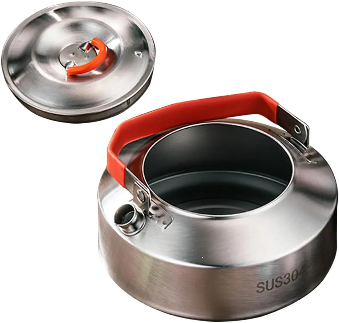Professional Water Pot Stainless Steel Kettle Camping Kettle Portable Outdoor Rv Cookware