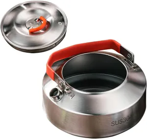 Professional Water Pot Stainless Steel Kettle Camping Kettle Portable Outdoor Rv Cookware