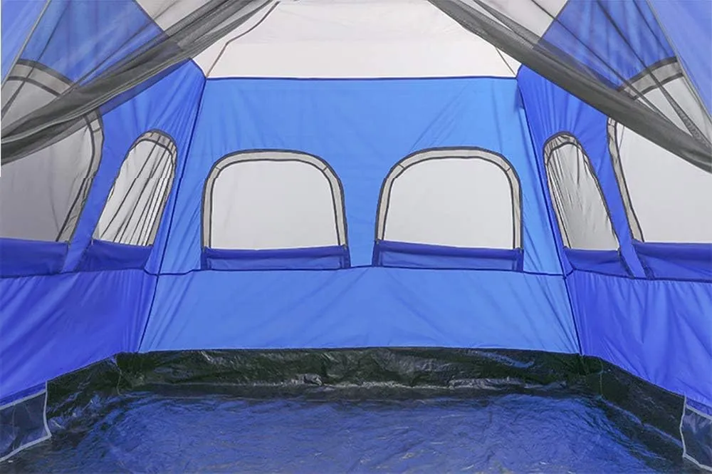 Protection Sun 5-6 Person Automatic Tent - Outdoor Camping Tents nt Cabana Waterproof Shade Canopy Tarp for Wilderness Survival Mountaineering Tent (C