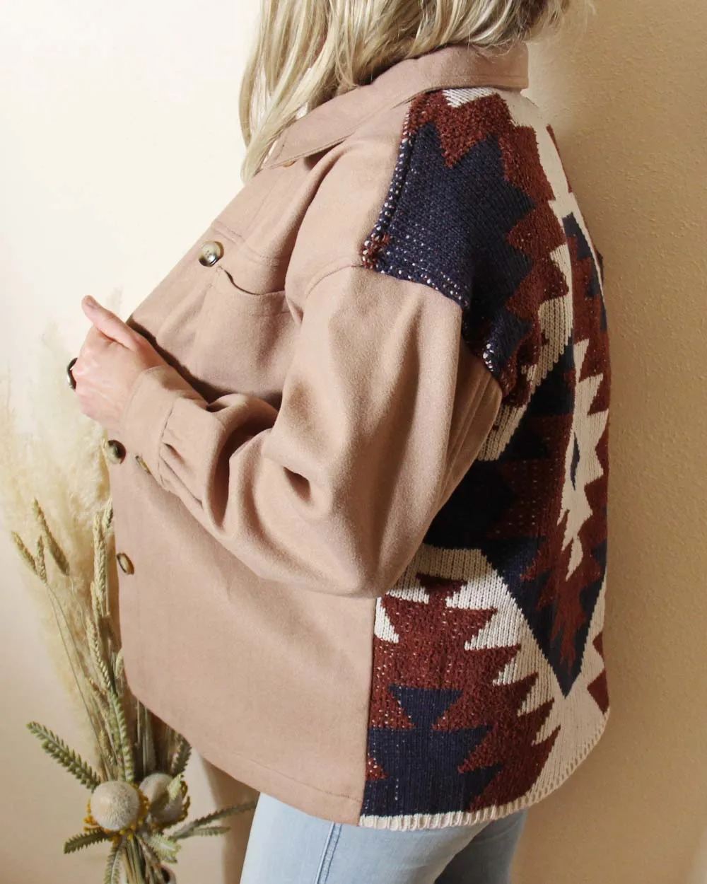 Ranch Girl Coat in Sand