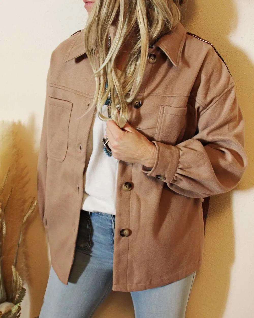 Ranch Girl Coat in Sand