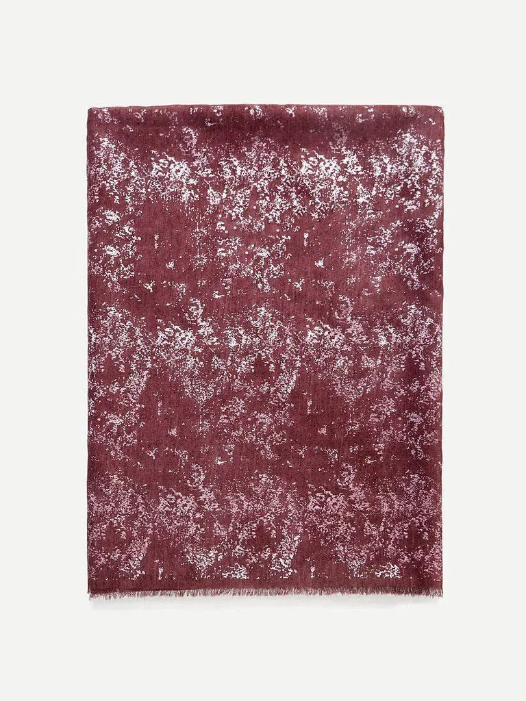 Raw Edge Lightweight Scarf