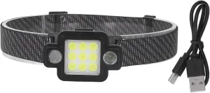 Reable Water Prevent Headlamp with 2400mah Battery USB Charging COB Head Neck Lamp