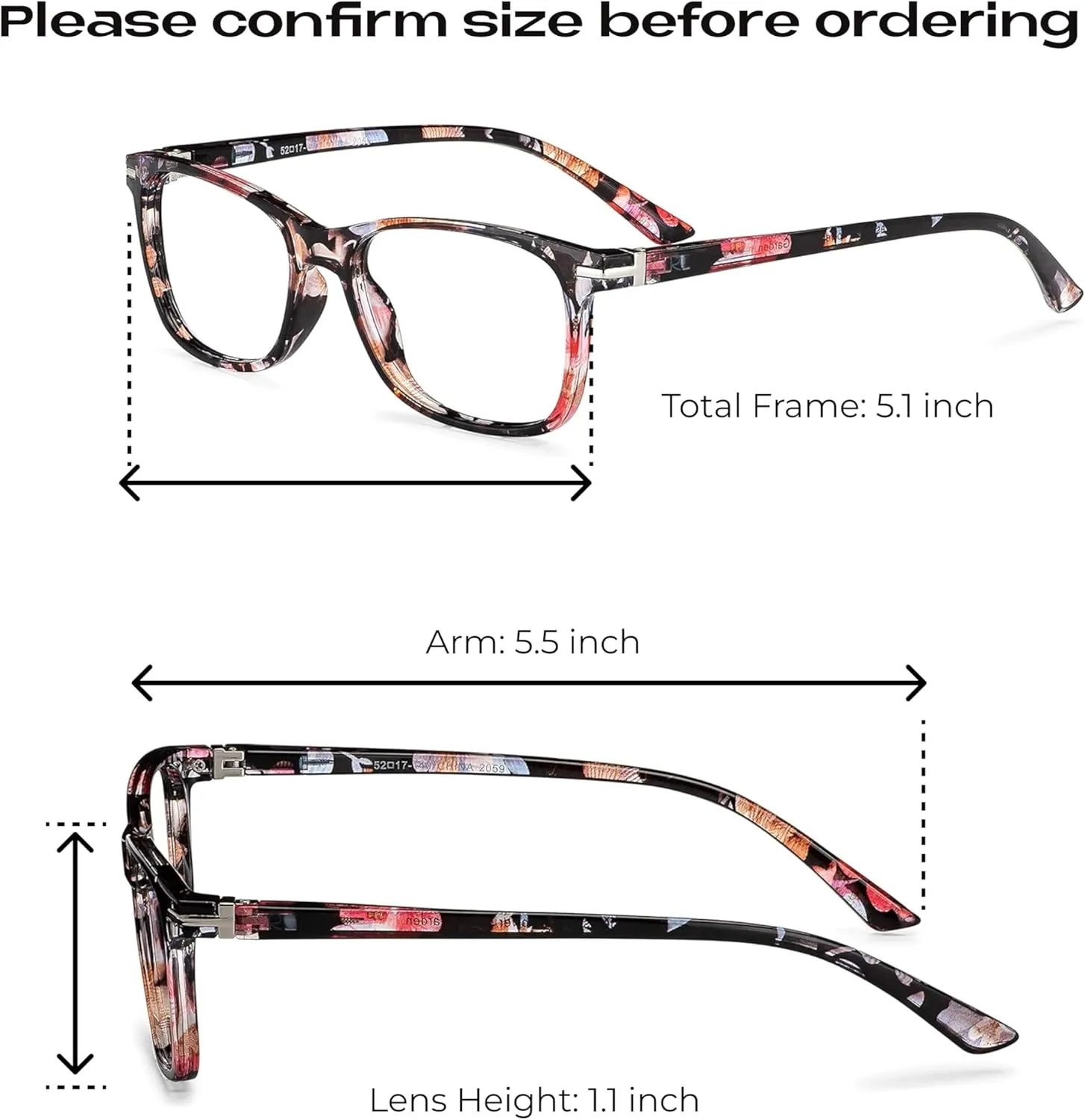 Readerest Blue Light Reading Glasses - Lightweight Computer Glasses w/Spring Hinges - UV Protection, Anti Glare & Eye Strain