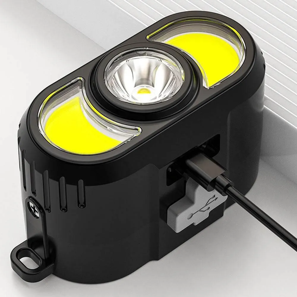 Rechargeable LED Headlamp - Ultra Glow Adjustable Strap