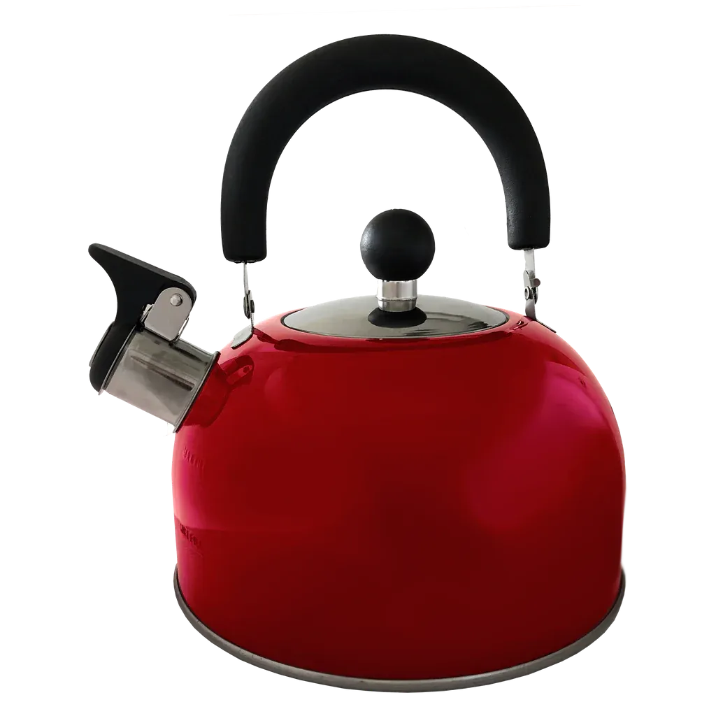 Red Whistling Kettle 1.5L - Southern Alps
